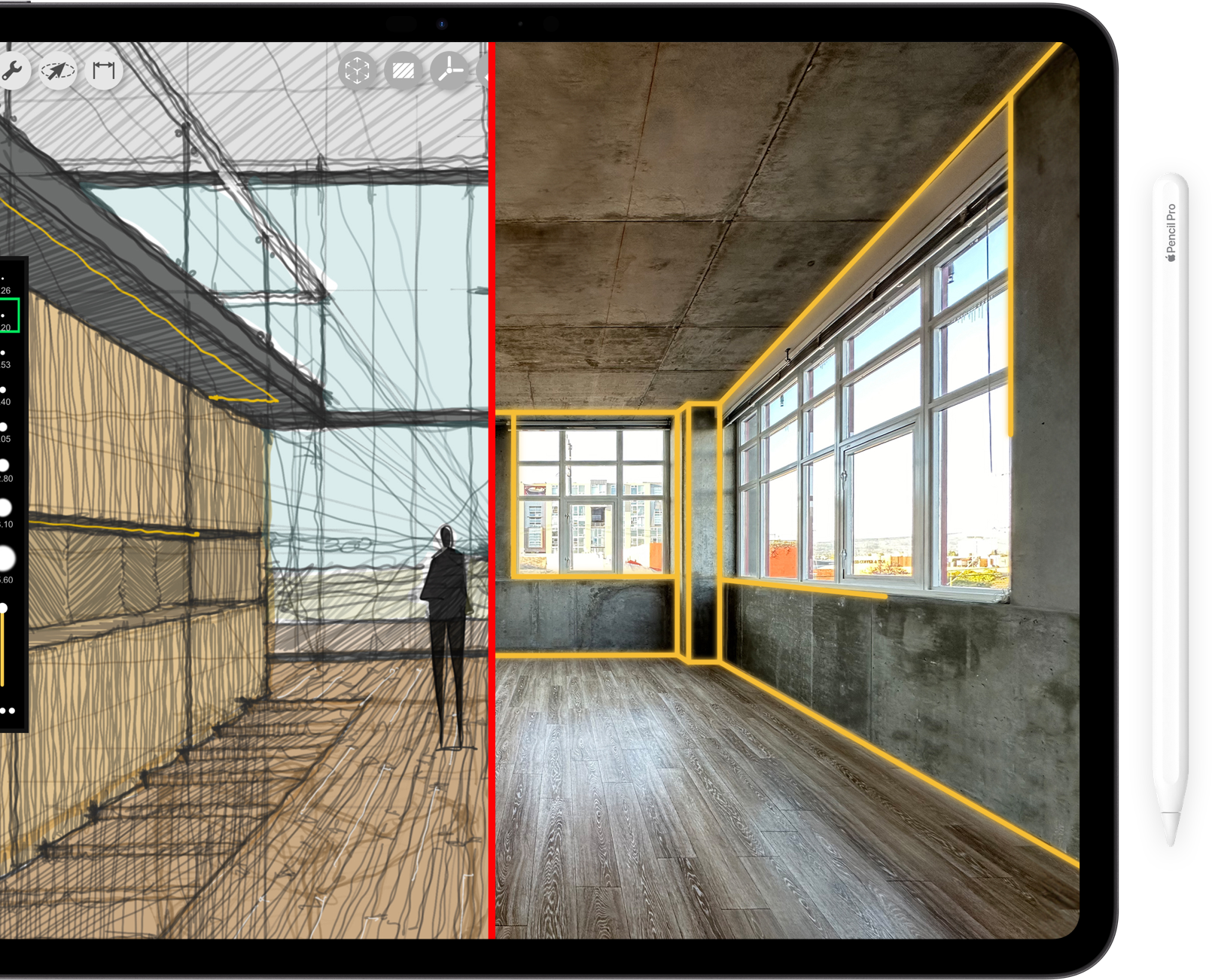 Morpholio Trace: Best iPad App for Architects, scan any room 3d model
